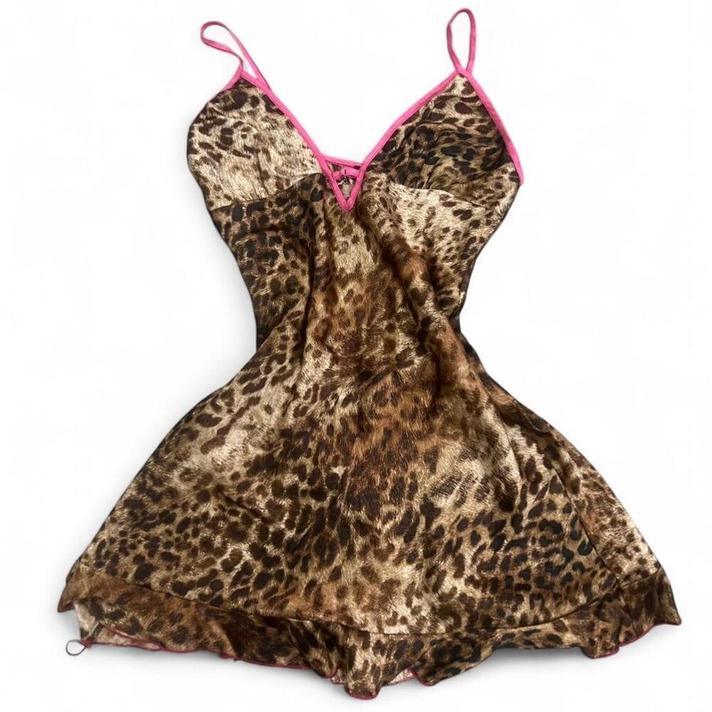 Vintage wet seal leopard slip